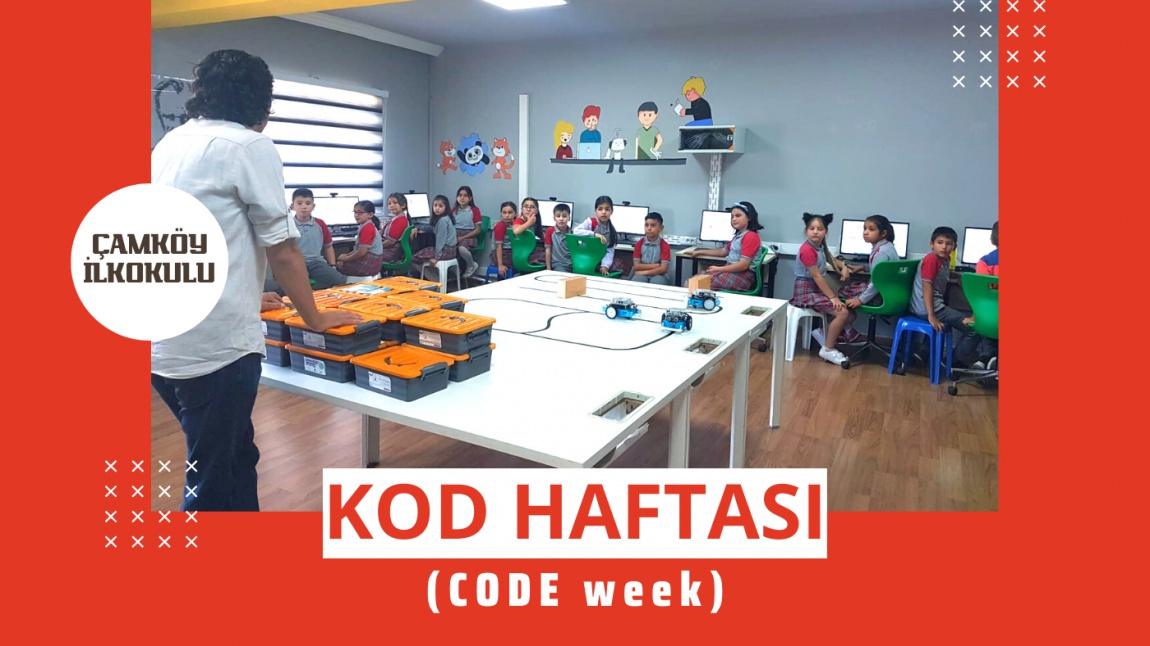 Öğrencilerimiz Kod Haftası (CODE week) Etkinlikleri Kapsamında Çatalarık Ortaokulunu Ziyaret Ettiler